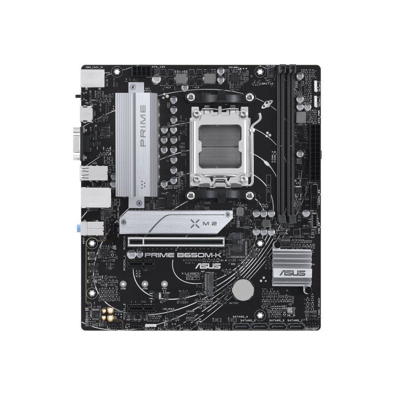 Asus PRIME B650M-K Processor family AMD Processor socket AM5 DDR5 Supported hard disk drive interfaces SATA,