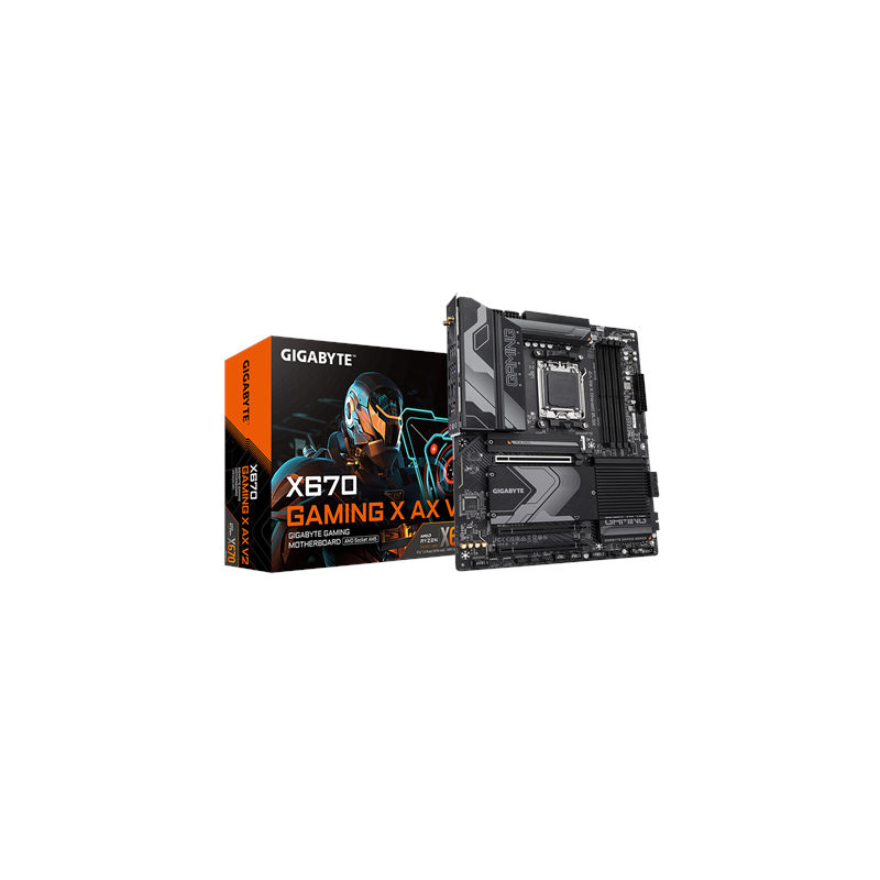 Gigabyte X670 GAMING X AX V2 Processor family AMD Processor socket AM5 DDR5 DIMM Supported hard disk drive