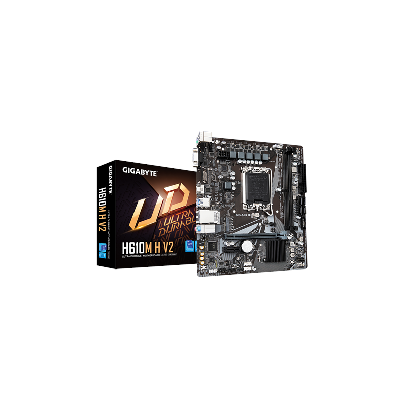 Gigabyte H610M H V2 G1.0 Processor family Intel Processor socket LGA1700 DDR5 Supported hard disk drive