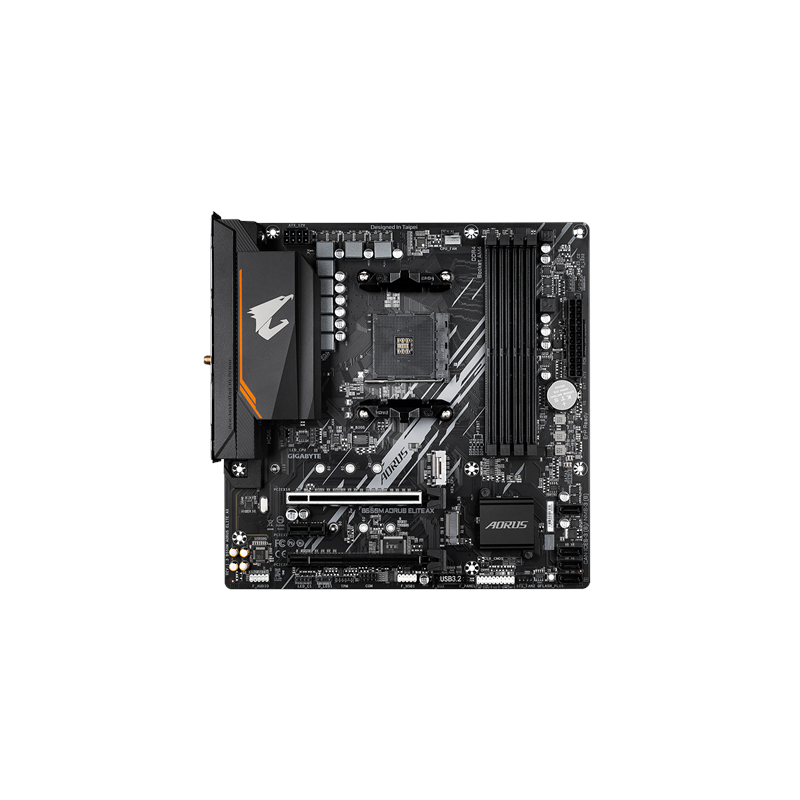 Gigabyte B550M AORUS ELITE AXG13 Processor family AMD Processor socket AM4 DDR4 Number of SATA connectors 4