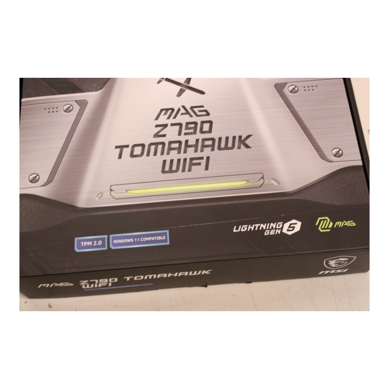 SALE OUT. MSI MAG Z790 TOMAHAWK WIFI MSI MAG Z790 TOMAHAWK WIFI Processor family Intel Processor socket LGA1700 |