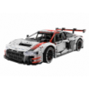 Building Blocks Car RC 1:8 Audi R8 GT3 Rastar White 3322 Elements