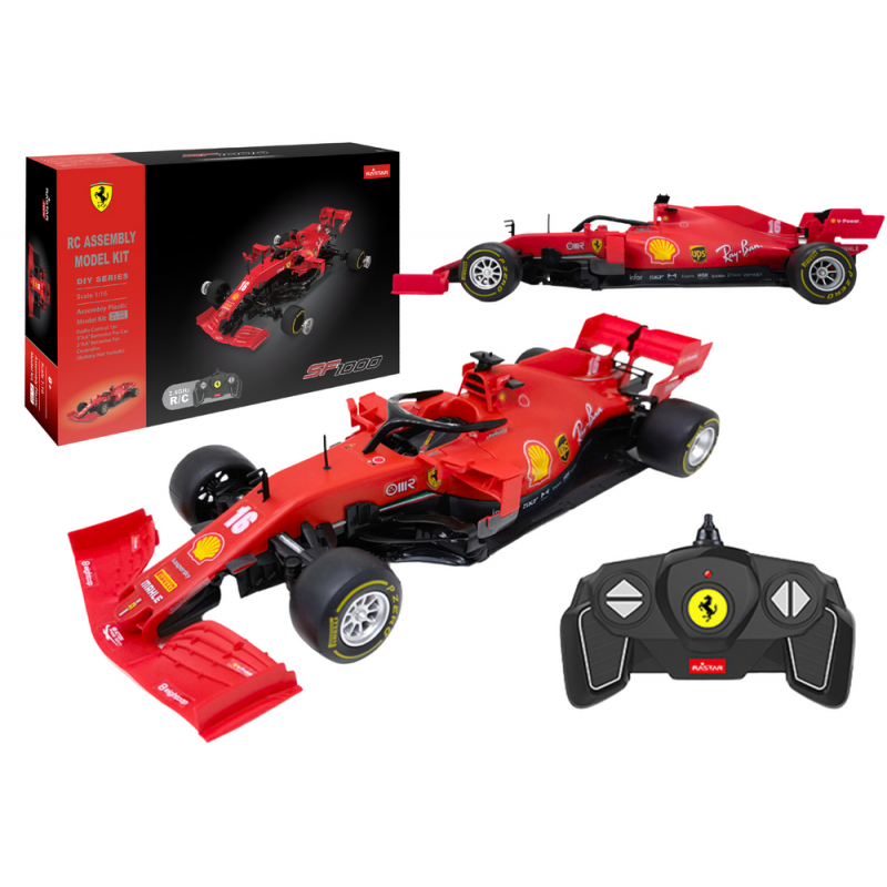 Building Blocks Car RC Rastar 1:16 Ferrari SF1000 Bolid Red