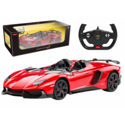 Car RC Rastar 1:12 Lamborghini Aventador Red Cabrio