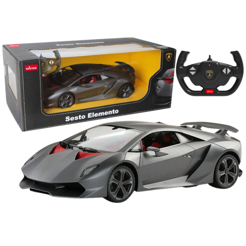 Rastar RC Car 1:14 Lamborghini Sesto Gray