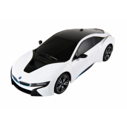 RC Car 1:18 Rastar BMW I8 White