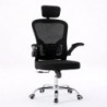 Topeshop FOTEL DORY CZERŃ office/computer chair Padded seat Mesh backrest