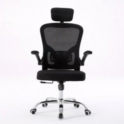 Topeshop FOTEL DORY CZERŃ office/computer chair Padded seat Mesh backrest