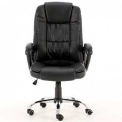 Topeshop FOTEL IDOL CZARNY office/computer chair