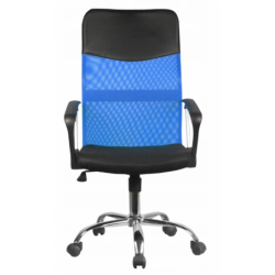 Topeshop KRZESŁO NEMO NIEBIESKIE office/computer chair Padded seat Mesh backrest