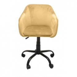 Topeshop FOTEL MARLIN ŻÓŁTY office/computer chair Padded seat Padded backrest