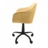 Topeshop FOTEL MARLIN ŻÓŁTY office/computer chair Padded seat Padded backrest