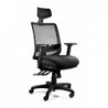 Ergonomic office chair SAGA PLUS black