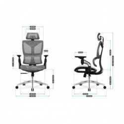 MARK ADLER EXPERT 8.5 office/computer chair AirMESH HD Cradle PLUS Grey