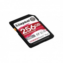 Kingston Technology 256GB Canvas React Plus SDXC UHS-II 280R/150W U3 V60 for Full HD/4K