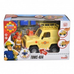Simba Fireman Sam Rescue Jeep 4x4 with a Sam figure