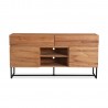 Sideboard BYRON 160x41xH80cm, oak