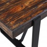 Dining table IRONBRIDGE 180x88xH76cm, pine