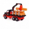 Car Truck MAMMOET Baler for transporting logs