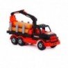 Car Truck MAMMOET Baler for transporting logs