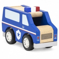 VIGA Wooden Police Car Police