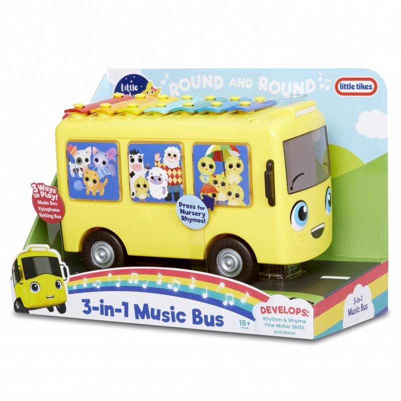 little tikes bubble bus