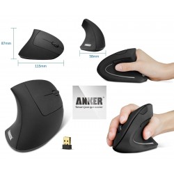 Ergonomic (vertical) mouse Anker 2.4G 