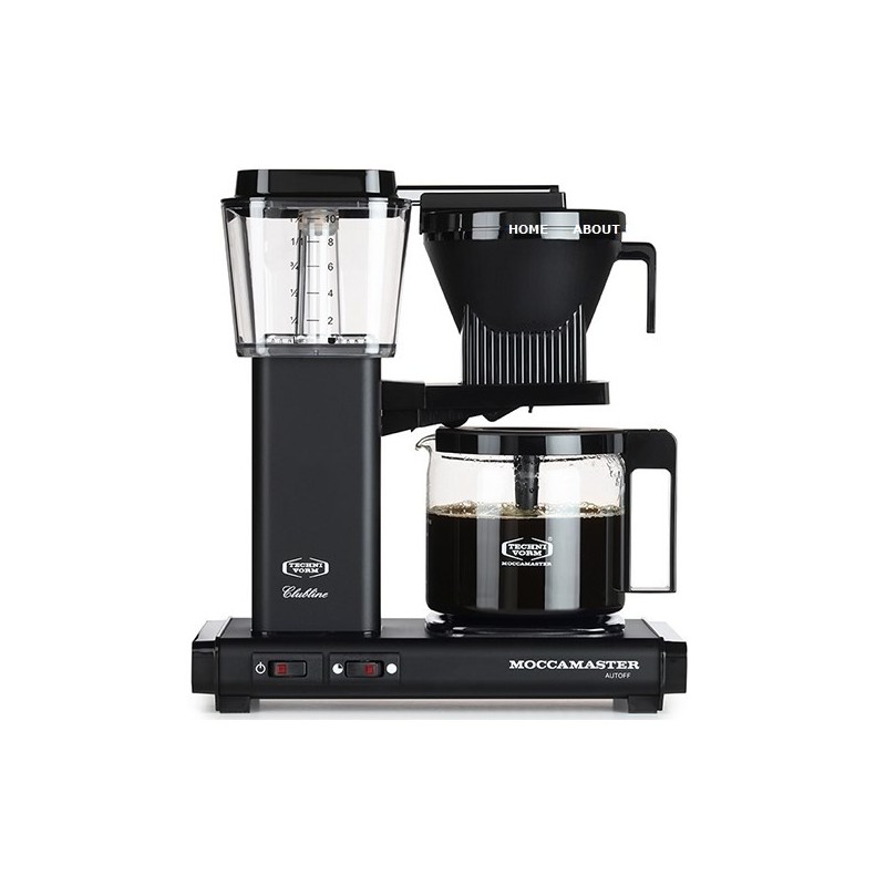 Moccamaster KBG 741 AO Semi-auto Drip coffee maker 1.25 L