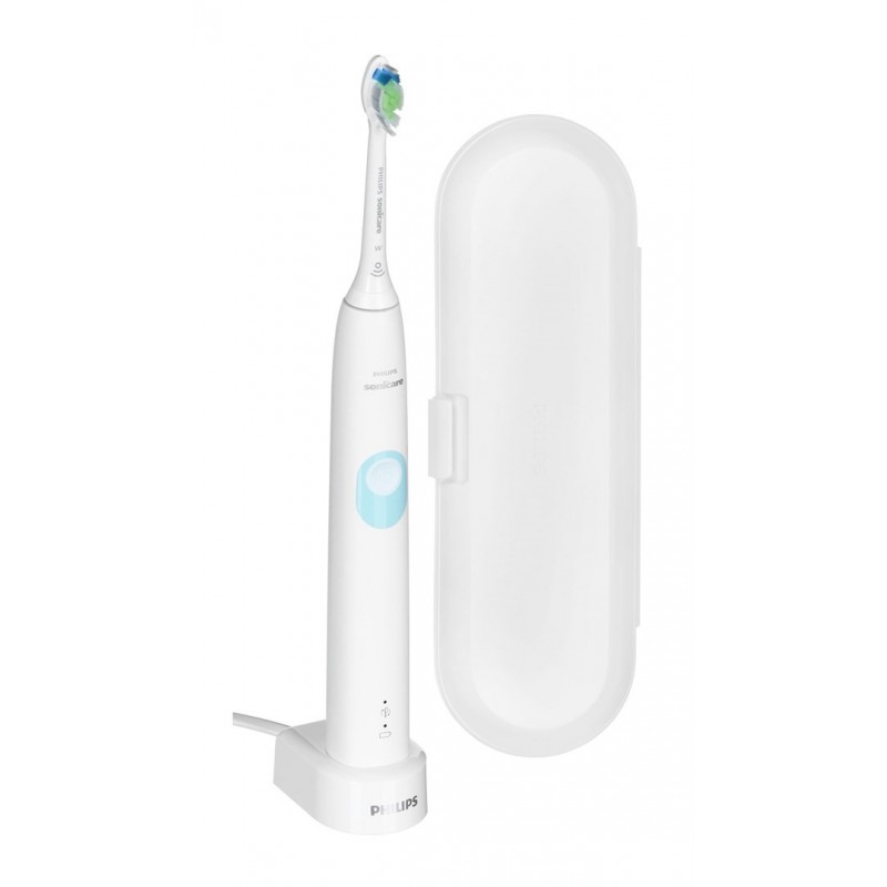 Philips 4300 series HX6807/28 electric toothbrush Adult Sonic toothbrush Mint colour, White