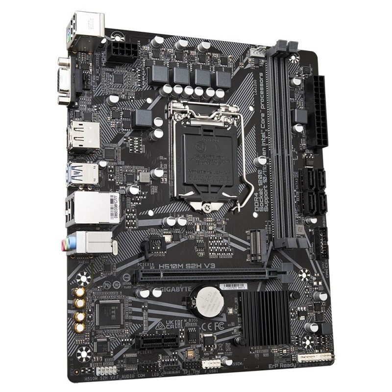 Gigabyte H510M S2H V3 Motherboard Supports Intel Core 11th CPUs