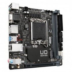 Gigabyte H610I DDR4 Motherboard - Supports Intel Core 14th CPUs, 4+1+1 Hybrid Digital VRM, up to 3200MHz DDR4 (OC),