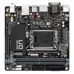 Gigabyte H610I DDR4 Motherboard - Supports Intel Core 14th CPUs, 4+1+1 Hybrid Digital VRM, up to 3200MHz DDR4 (OC),