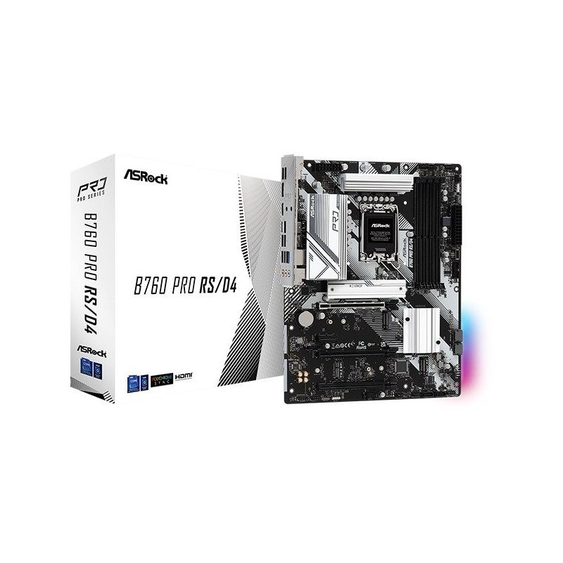 Asrock B760 Pro RS/D4 Intel B760 LGA 1700 ATX