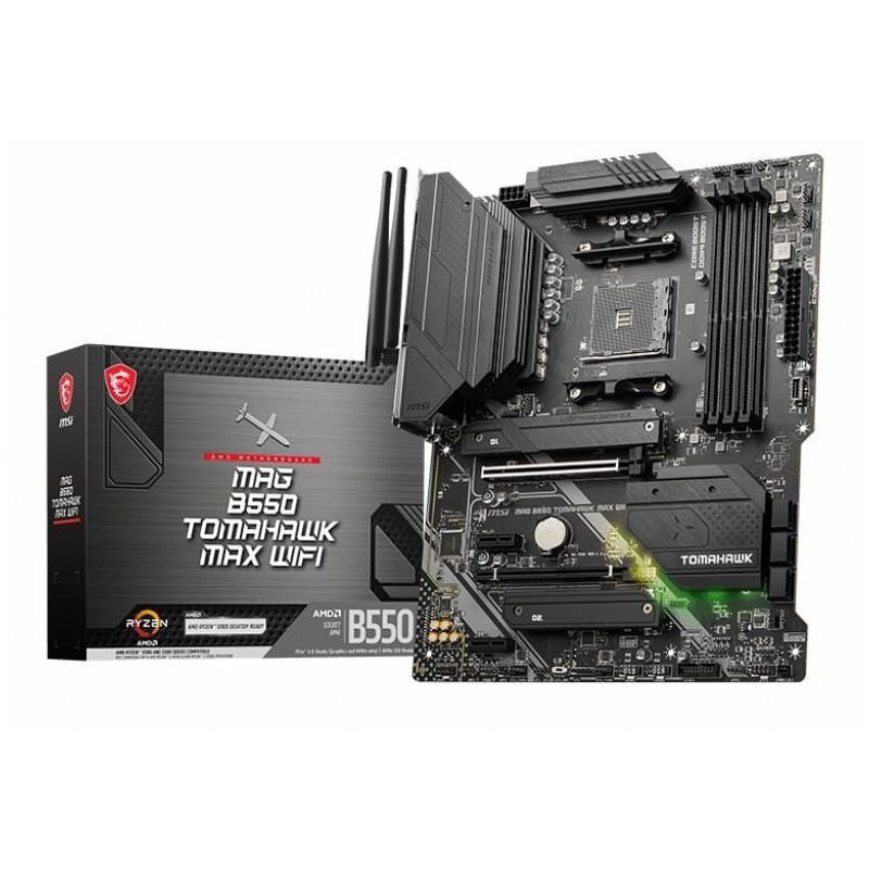 MSI MAG B550 TOMAHAWK MAX WIFI AMD B550 Socket AM4 ATX