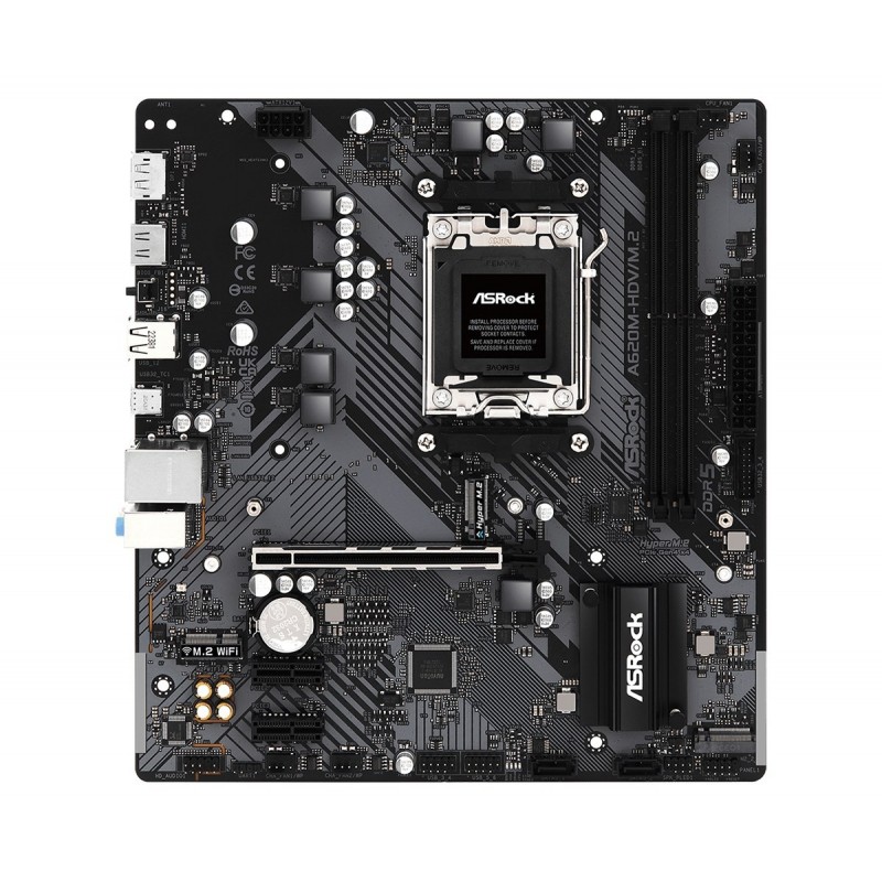 Asrock A620M-HDV/M.2 AMD A620 Socket AM5 micro ATX