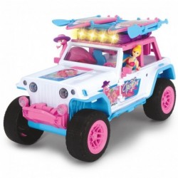 DICKIE Playlife 22cm Jeep Pink Drivez Flamingo car