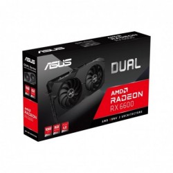 ASUS Dual -RX6600-8G-V2 AMD Radeon RX 6600 8 GB GDDR6