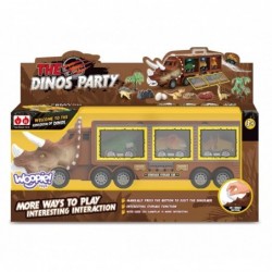 WOOPIE Dinosaur Truck with Launcher and Toy Cars