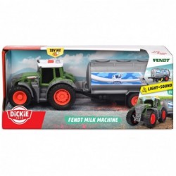 DICKIE Farm Fendt traktor 26cm piimahaagisega