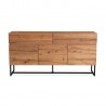 Sideboard BYRON 160x41xH80cm, oak