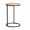 Side table HEDVIG D40xH60cm, ash black