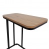 Side table HEDVIG 50x32xH60cm, ash black