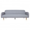 Sofa bed KARIN 208x80x80cm, grey