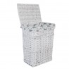 Laundry basket MAX-2, 38x27xH52cm, white