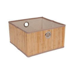 Basket MAX BAMBOO 30x30xH17cm