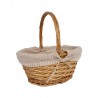 Basket MAXINE 37x28xH35cm, with a handle