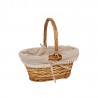 Basket MAXINE 31x23xH30cm, with a handle