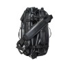 2-in-1 Waterproof Bag/Backpack Resono B40 40L Matte Black