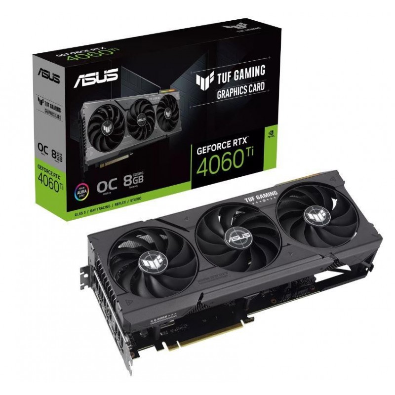 Graphics Card ASUS NVIDIA GeForce RTX 4060 Ti 8 GB GDDR6 128 bit PCIE 4.0