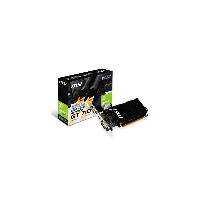 MSI VGA PCIE16 GT710 2GB GDDR3/GT 710 2GD3H LP